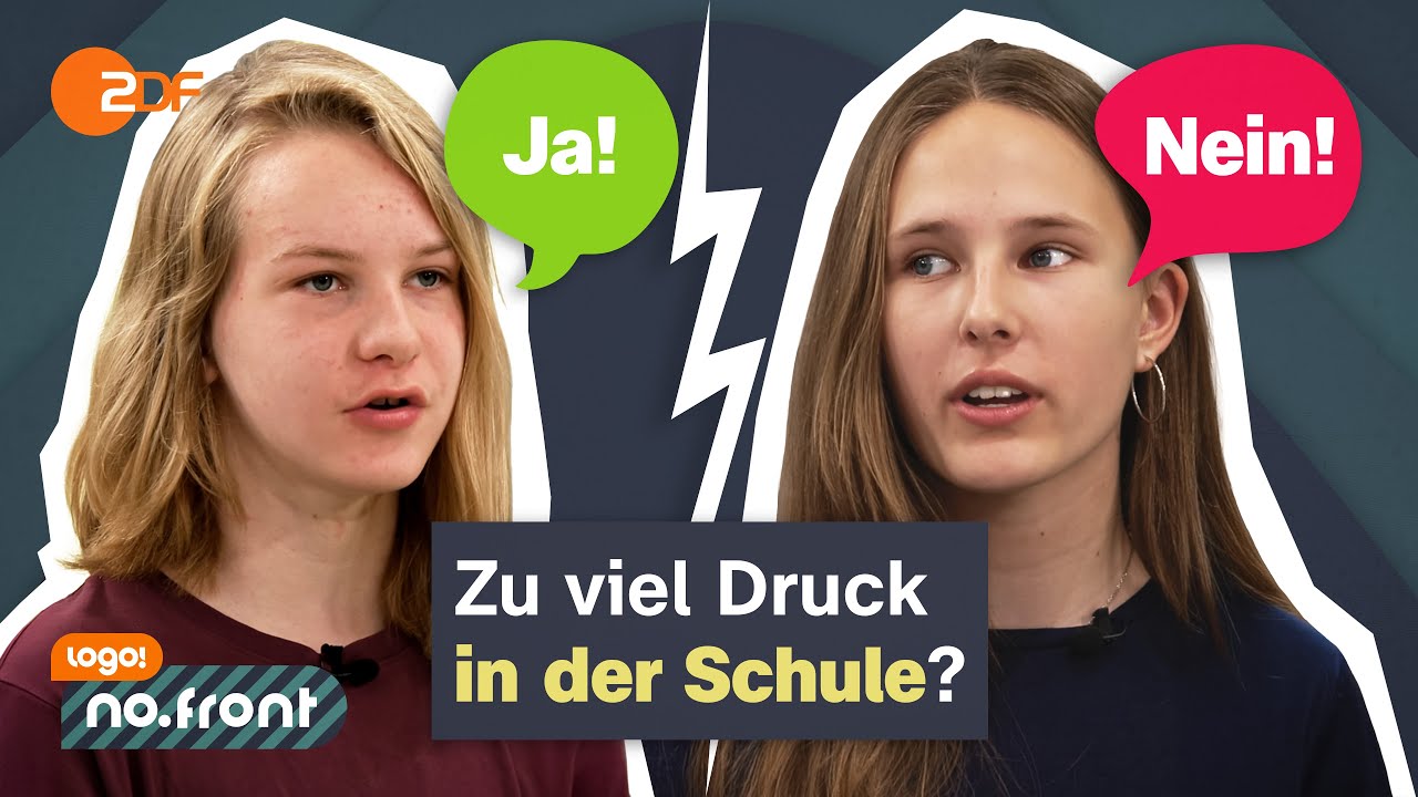 Macht Schule zu viel Druck? | logo! no.front