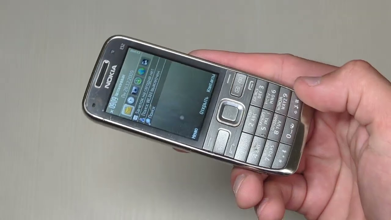 Ретромания | NOKIA E52 | Элегантный бизнес - смартфон