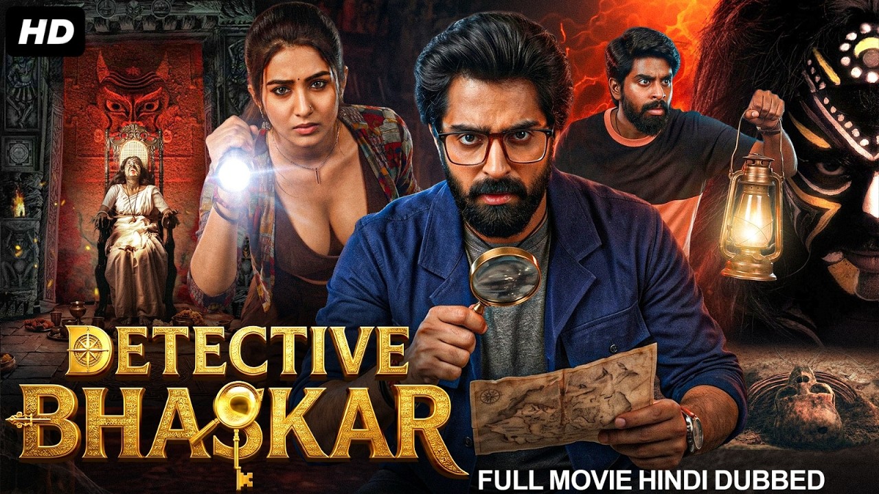 DETECTIVE BHASKAR - Full Hindi Dubbed Movie | Rashi Singh, Shiva Kandukuri | South Thriller Movie