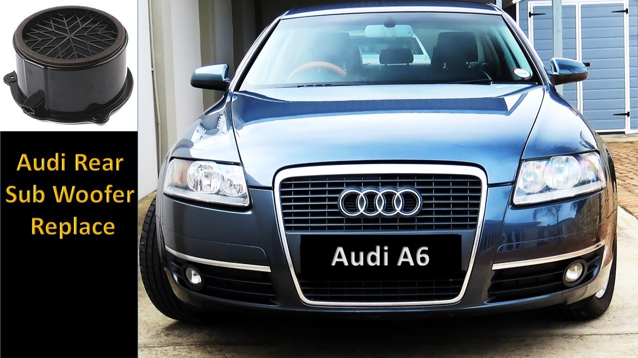 How to replace Audi A6 Rear Speaker Woofers