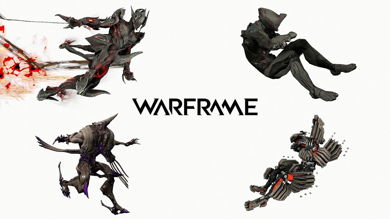 Warframe - All Dodge Animations