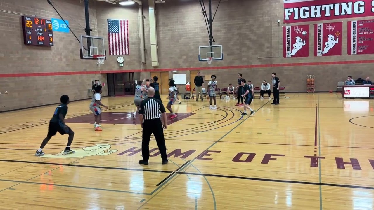 First half of UW Baraboo vs DME