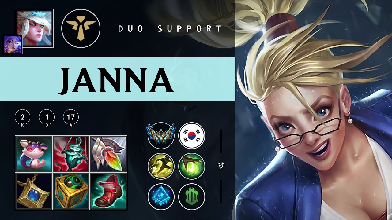 Janna Support vs Skarner - KR Challenger Patch 25.23