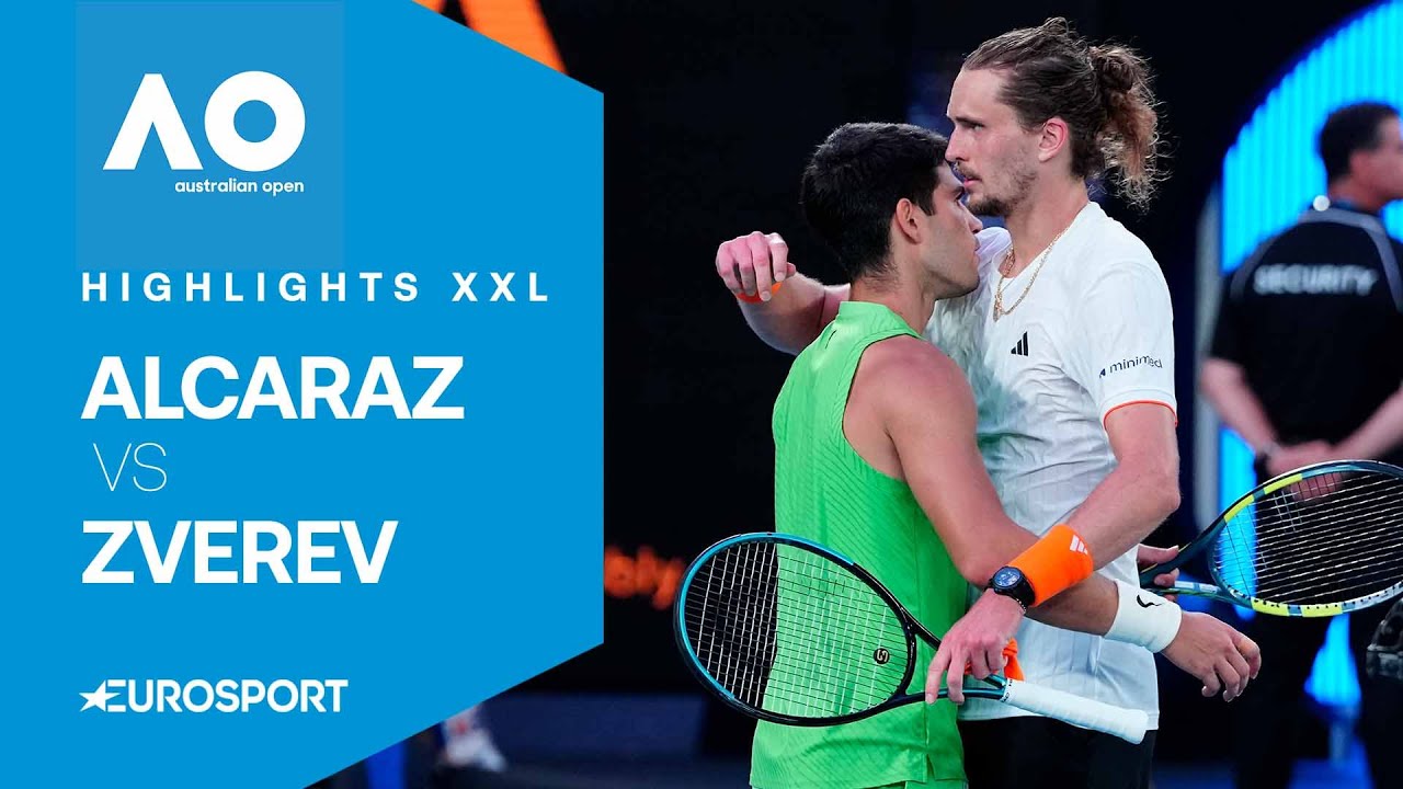 Carlos Alcaraz - Alexander Zverev | Highlights XXL deutsch | Halbfinale | Australian Open 2026
