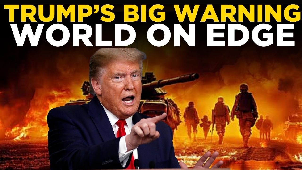 US IRAN WAR LIVE: Trump Speaks on War &ndash; Ceasefire or Escalation? | US NEWS