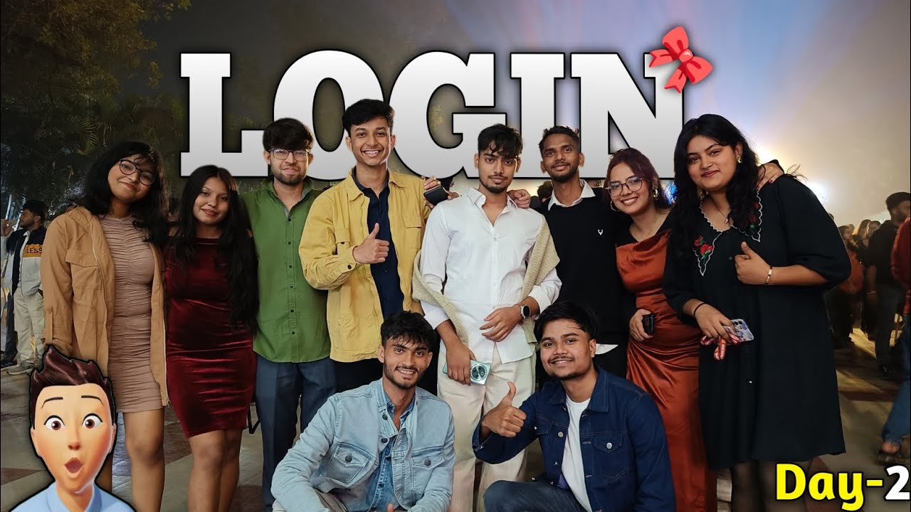LOGIN 2026 in NSHM Knowledge Campus🤩| Day-1 | Eagle Sakil Vlogs #59