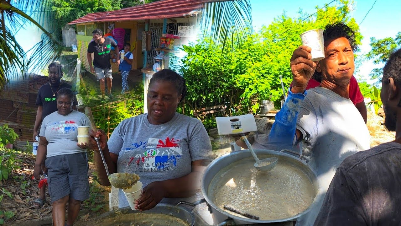 Hominy corn porridge with bulgar, oatmeal coconut milk READY !! elderly pot a porridge sell off