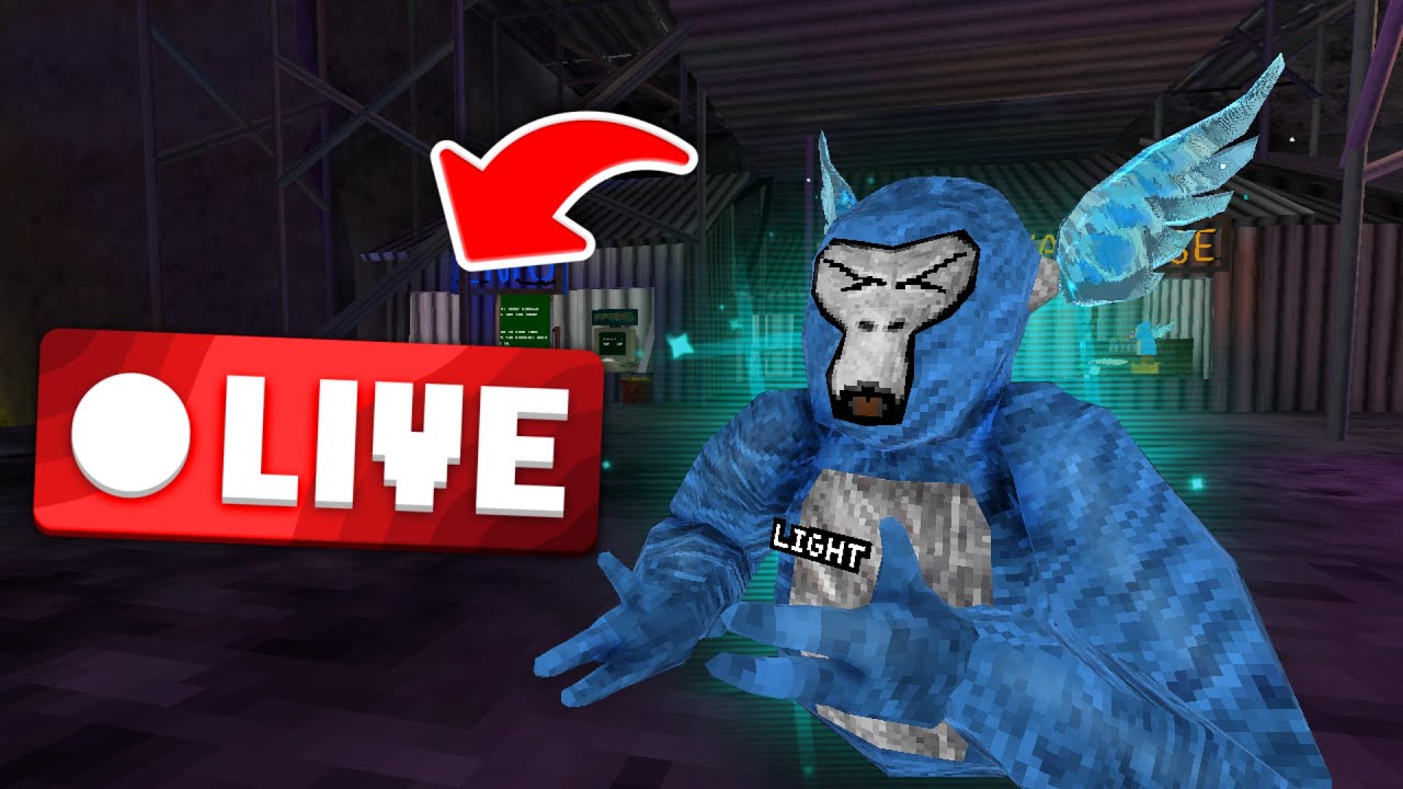 Gorilla Tag live Road to 1k | Join if you dare