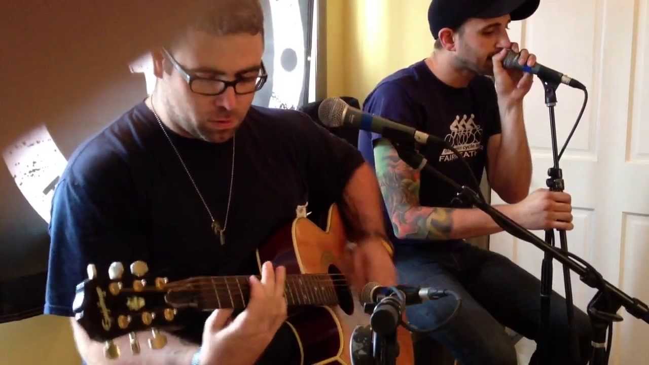 With the Punches- Face value- last acoustic set at holdfast records