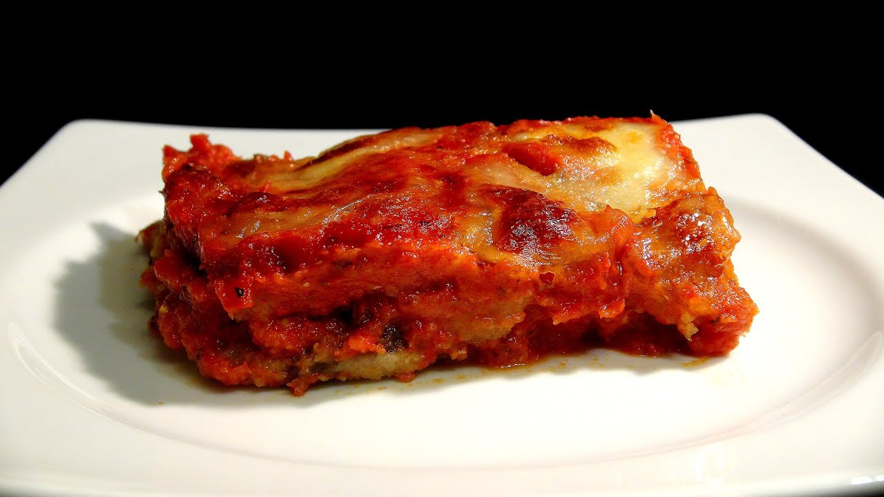 Berenjenas gratinadas. Recetas de verduras