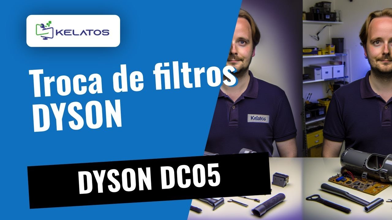 Os filtros do seu DYSON DC05 precisam de troca? 🛠️ Faça a mudança!