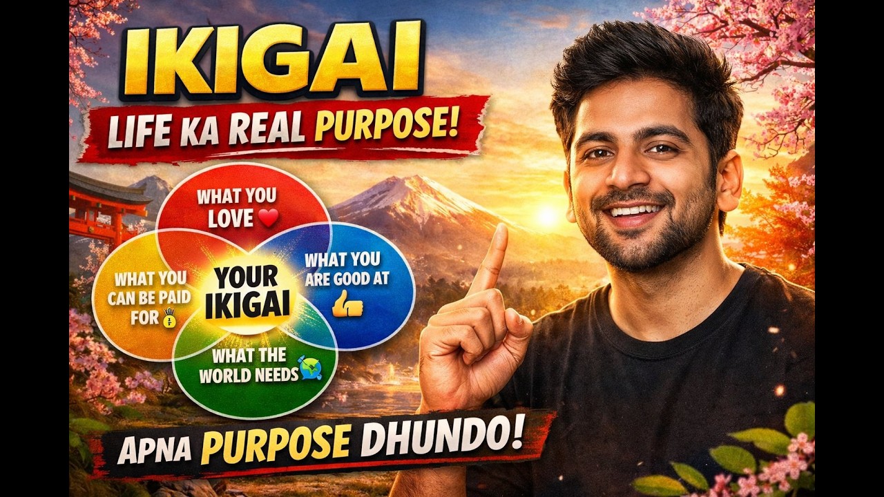 ज़िंदगी का मकसद कैसे पहचानें? | Ikigai: Finding Your 