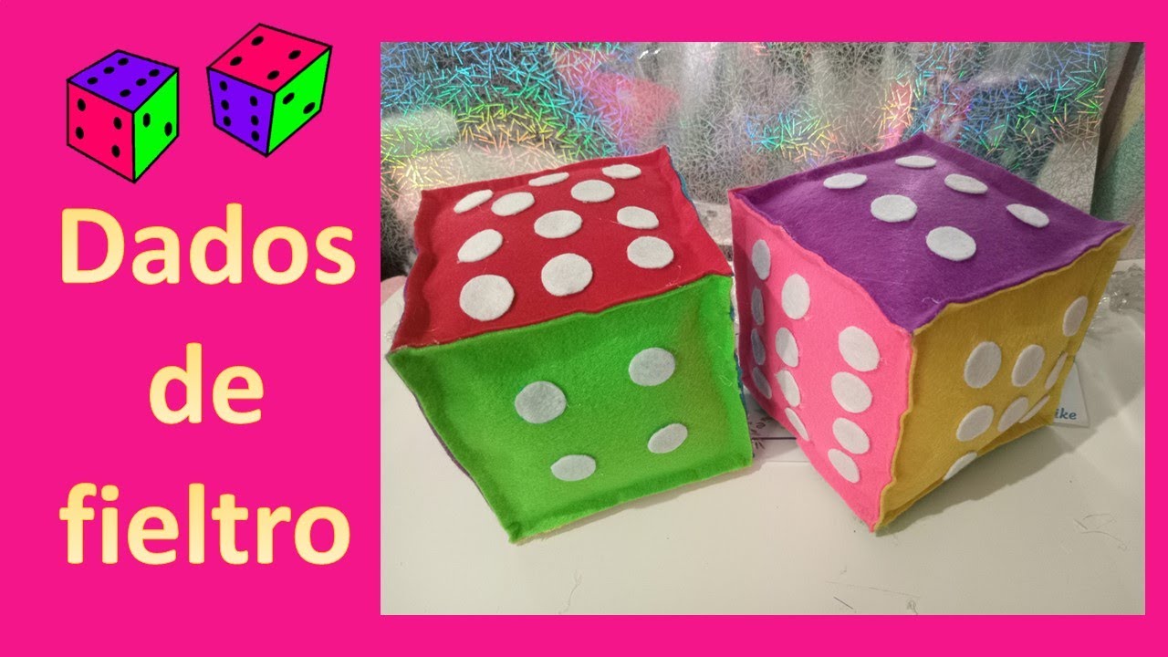 Como Hacer Un Dado De Fieltro