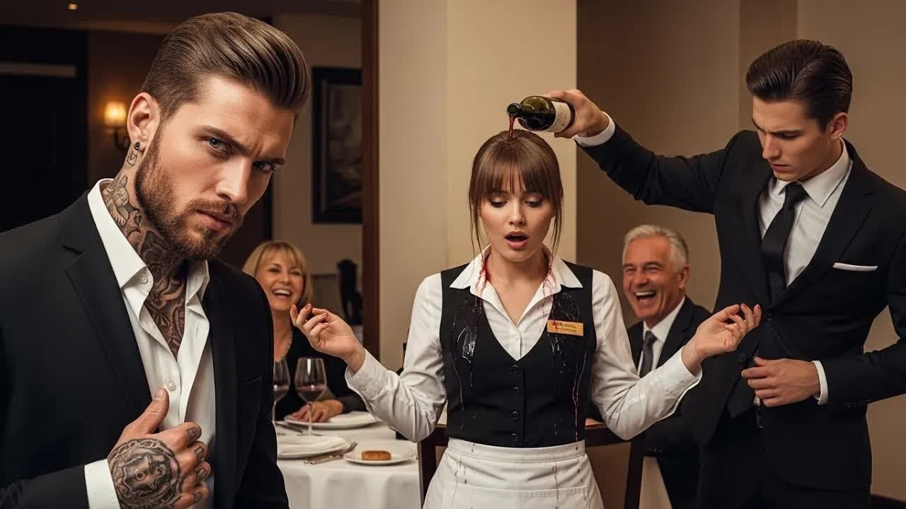 Rich Boy Pours Wine On Waitress, His Parents Laugh — Until the Mafia Boss Cancels Their $650M Deal