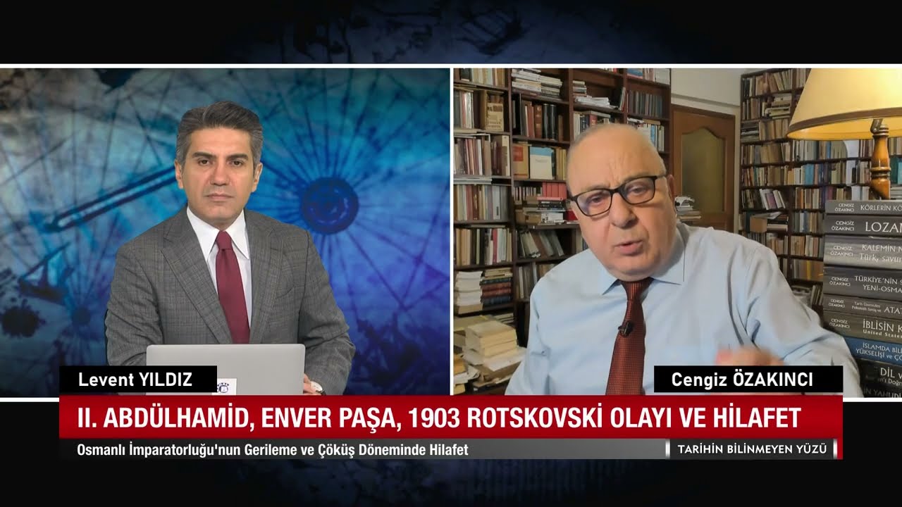 #I281 II. ABDÜLHAMİD, ENVER PAŞA, 1903 ROSTKOVSKİ OLAYI ve HİLAFET