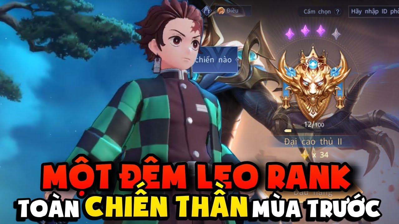 Top Yan Vn Một Đ&ecirc;m Leo Rank L&ecirc;n Cao Thủ 34 Sao M&agrave; Gặp To&agrave;n Chiến Thần M&ugrave;a Trước Q&uacute;a Căng!