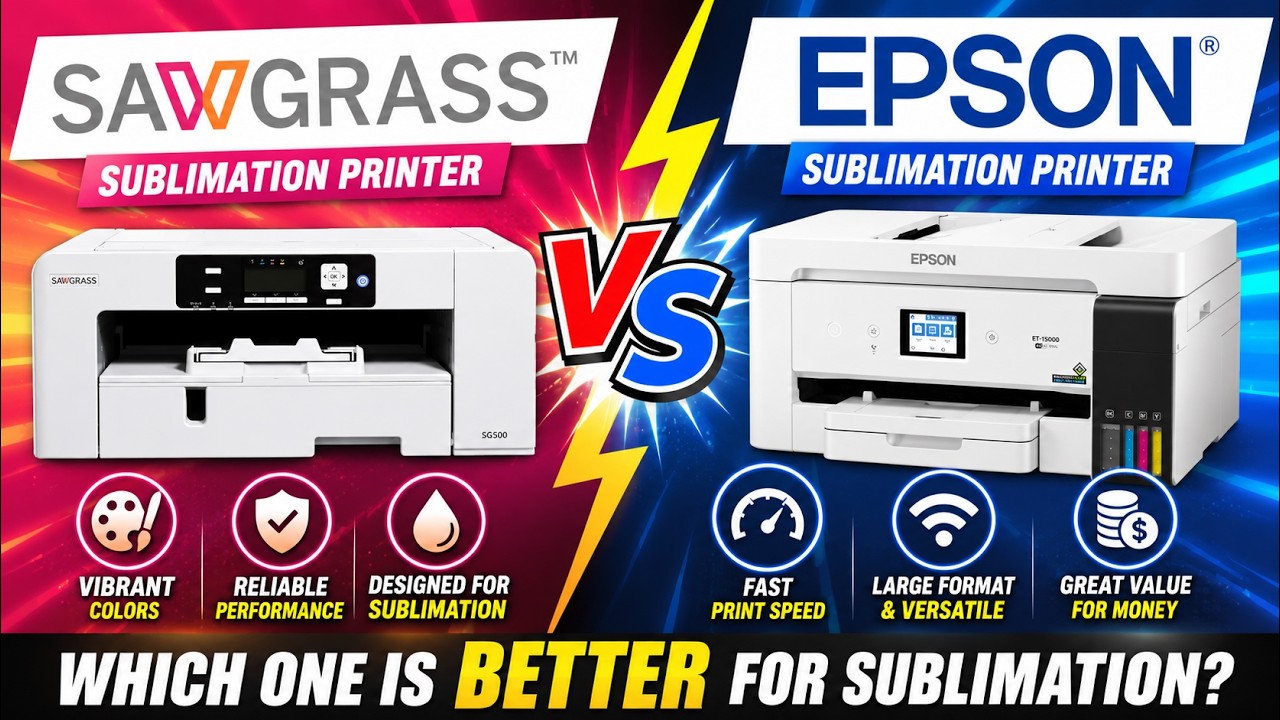 Sawgrass против Epson: какой сублимационный принтер лучше купить [подробный анализ]