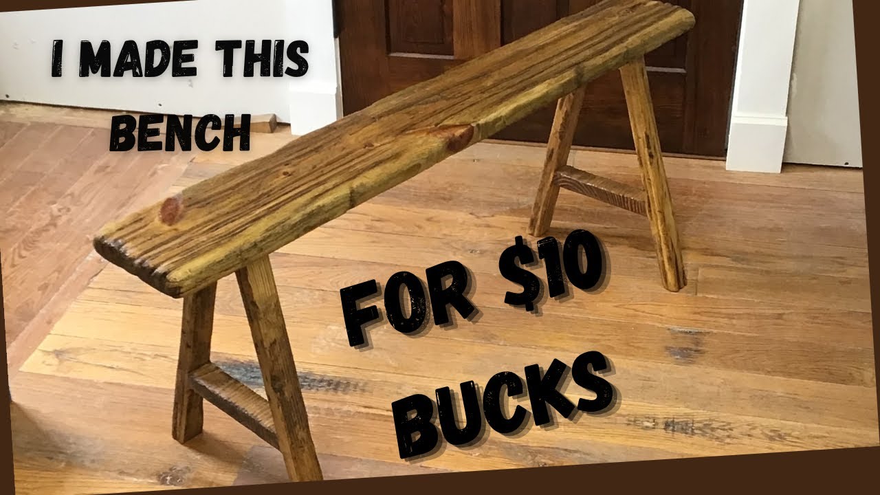 Build This DIY Bench In An Afternoon