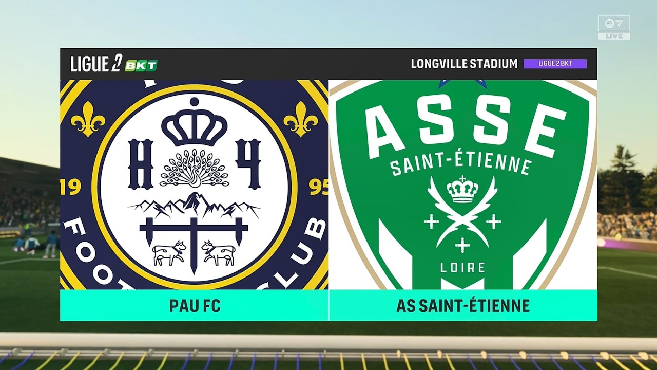 EA Sports FC 26 | Pau FC vs AS Saint Etienne - Ligue 2 BKT | Gameplay PS5