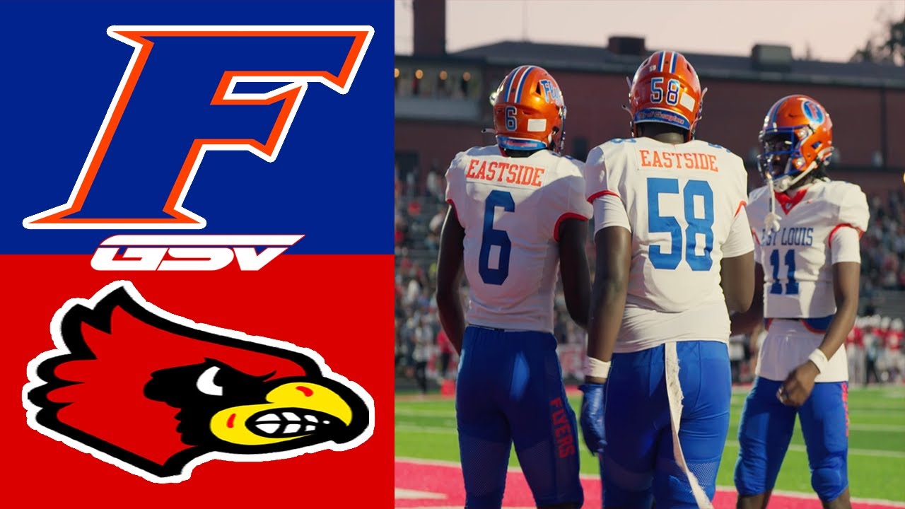 #1 East St. Louis @ Alton: Full Game Highlights #highschoolfootball