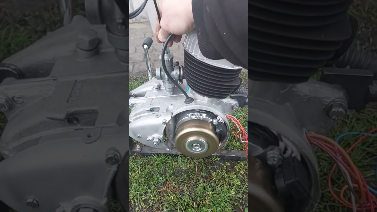 Praca silnika WFM 125 - CDI Turbo Zabytki typ głęboki #shorts