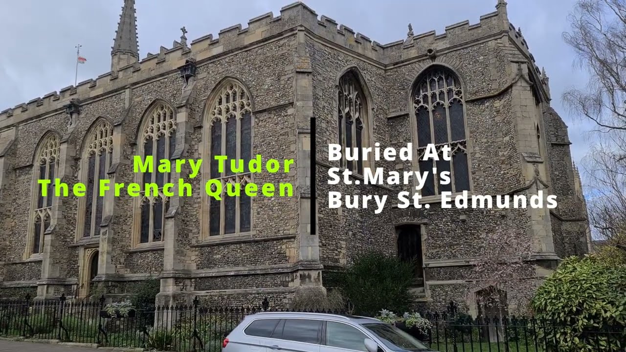 Mary Tudor, Queen of France in St Mary's Bury St Edmunds #burystedmunds #marytudor #stmaryschurch