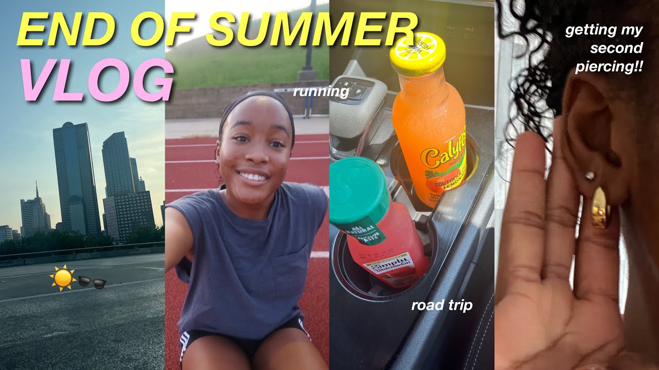 END OF SUMMER VLOG ☀️🎀