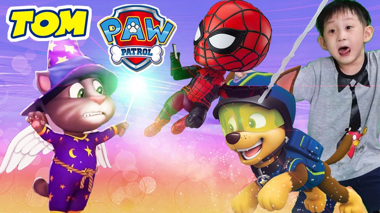 ✨😺 Magical PAW PATROL Balloon From My Talking Tom 2 in REAL LIFE and more Nate stories 💥☀️