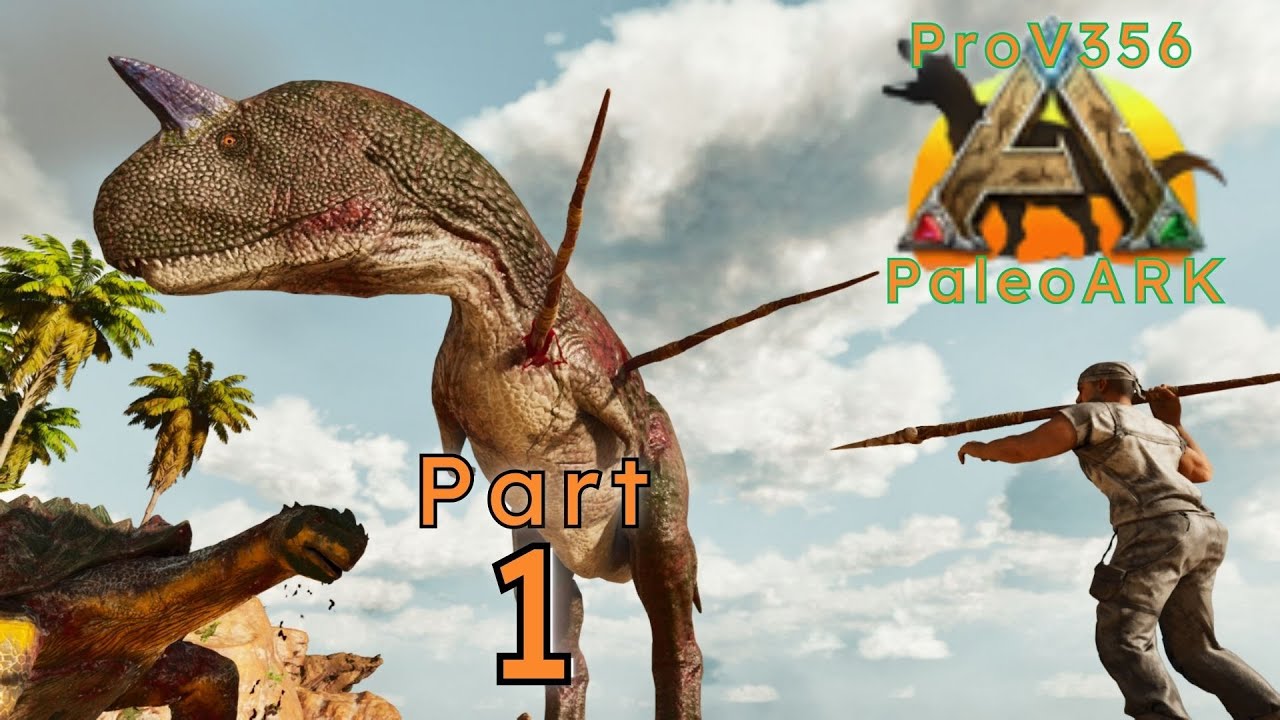 PaleoArk part 1 Ark Survival Ascended