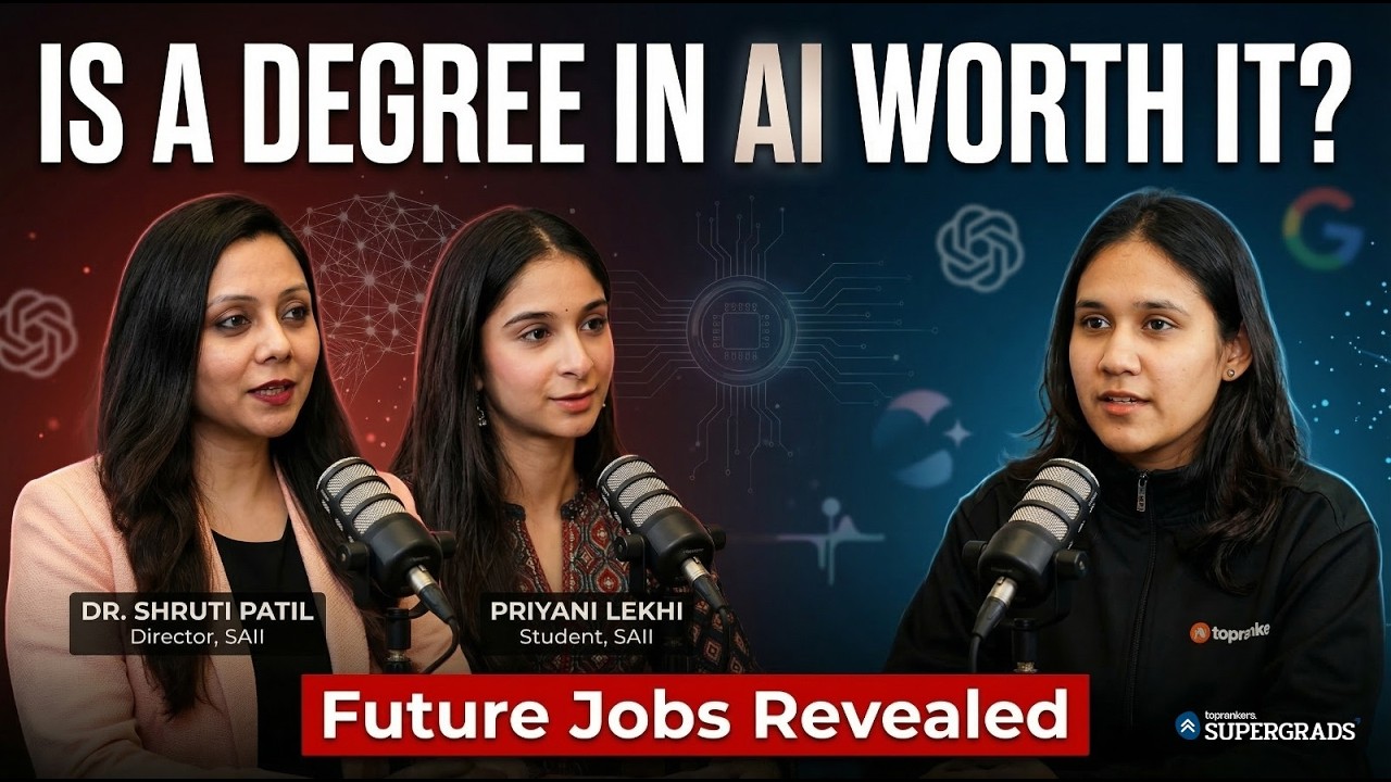 Is an AI Degree Worth It? | AI Careers After 12th | AI Careers & Future Jobs | Expert Talk