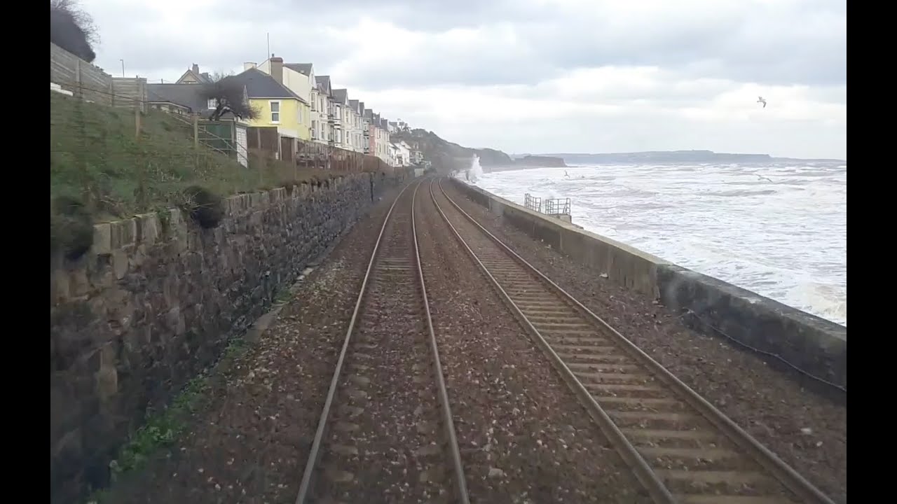 Dawlish Coastline - AIVR driver's eye view