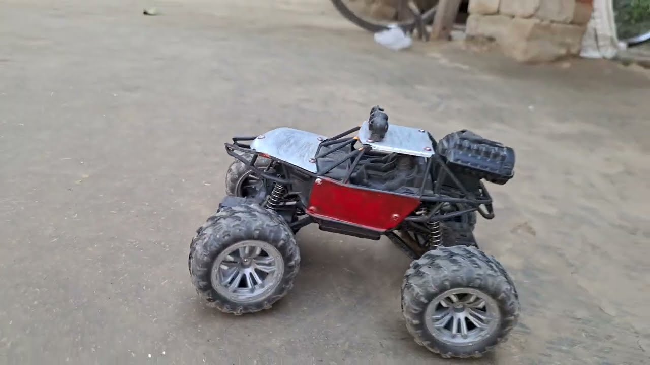 4x4 RC Monster Truck Off Roading Test💀🔥#4x4 #offroad #monstertruck #automobile #funny #fun #car #yt