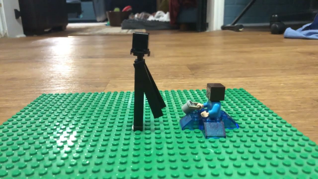 Steve’s enderman encounter
