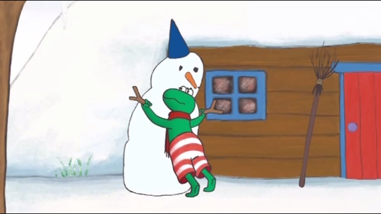 Frosch und der Schneemann - Frosch und Freunde