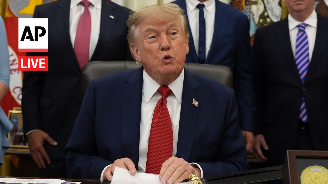 LIVE: Trump announces all 50 states joining Medicaid drug pricing model