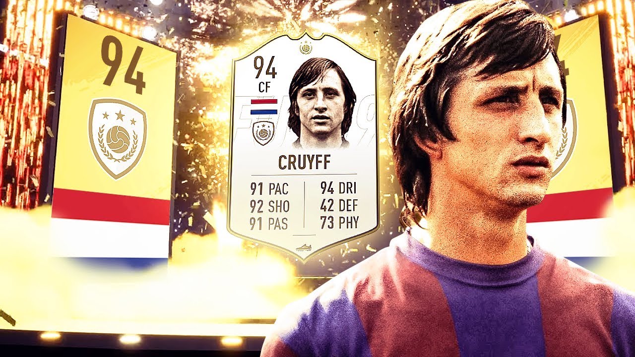 FIFA 19 ICON CRUYFF PLAYER REVIEW - THE BEST NEW ICON IN ULTIMATE TEAM?