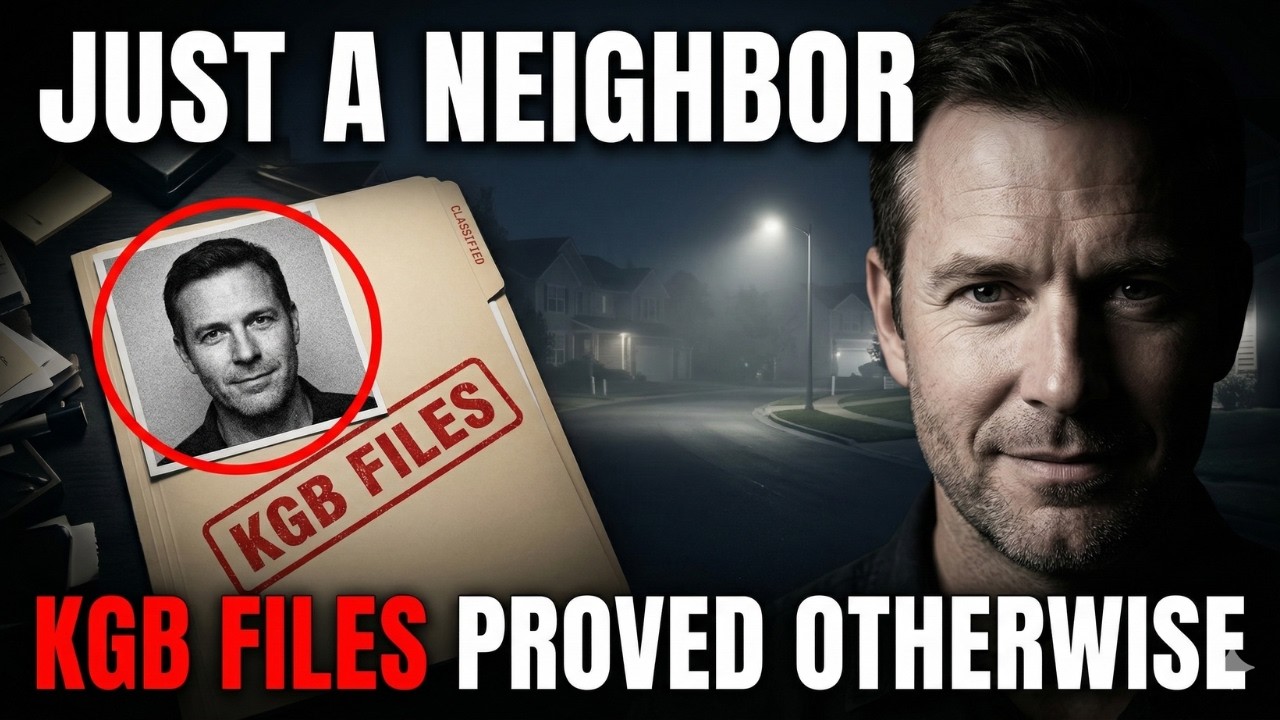 They Thought He Was Just a Neighbor — Until the KGB Files Were Opened
