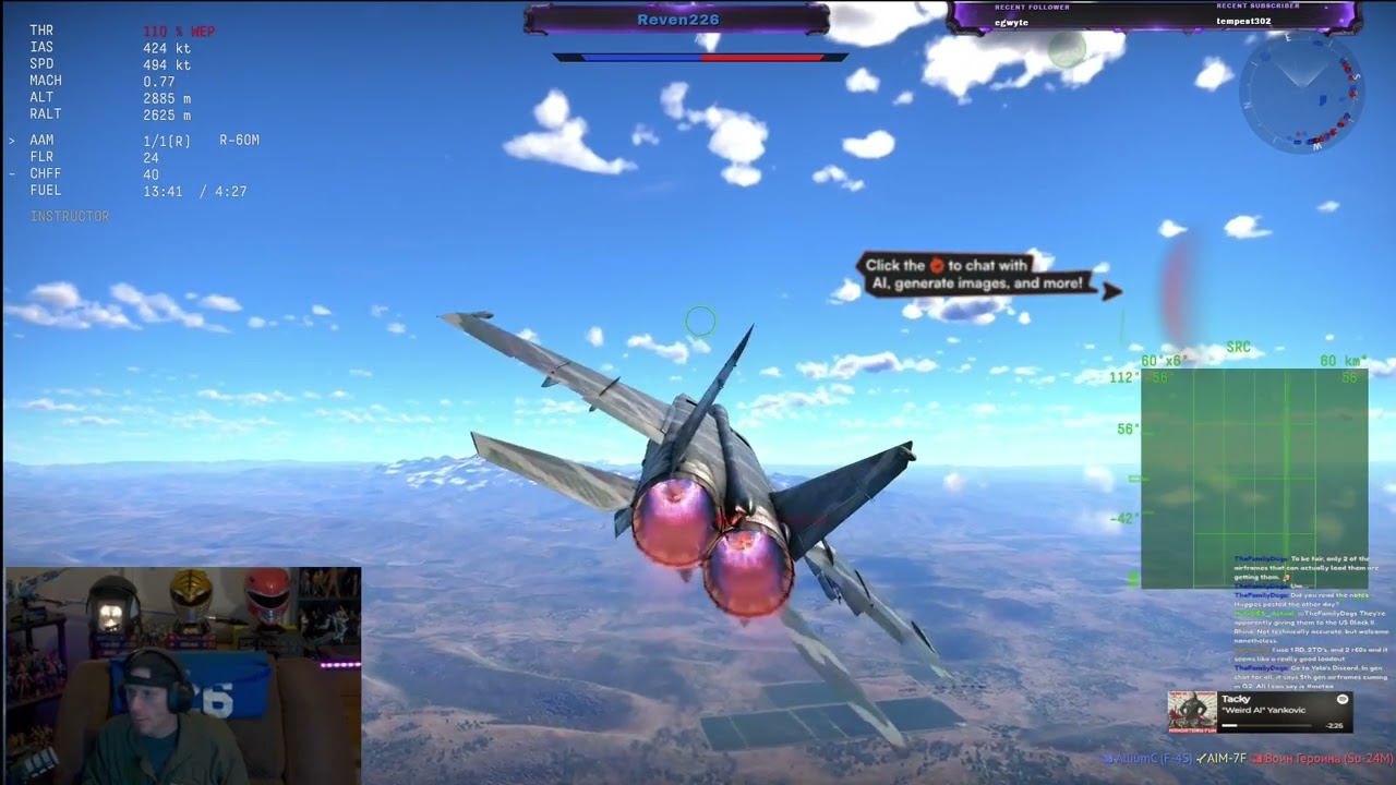 [18+] Reven's Ready Room // War Thunder Air Grind Day 384// ARB BR 14.3-? // Mar (Part 22/25)