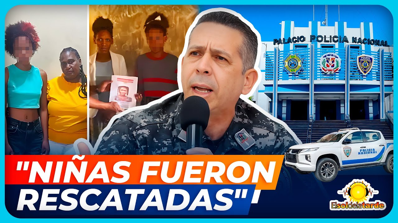 DIEGO PESQUEIRA OFRECE DETALLES SOBRE EL RESCATE DE NIÑAS DESAPARECIDAS EN BARRIO NUEVO SANTIAGO
