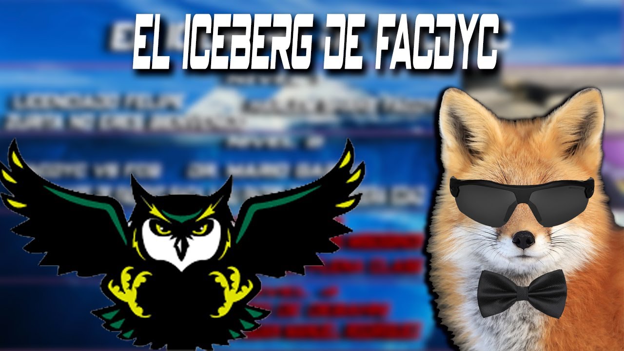 El iceberg de la FACDYC (Facultad de derecho y criminología)