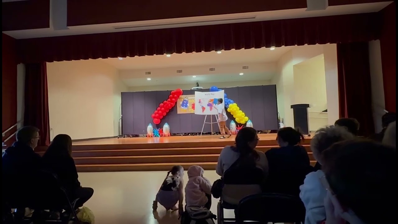 Rocket Showcase Talent Show R.E.S : Performing Yakko's World By Luca