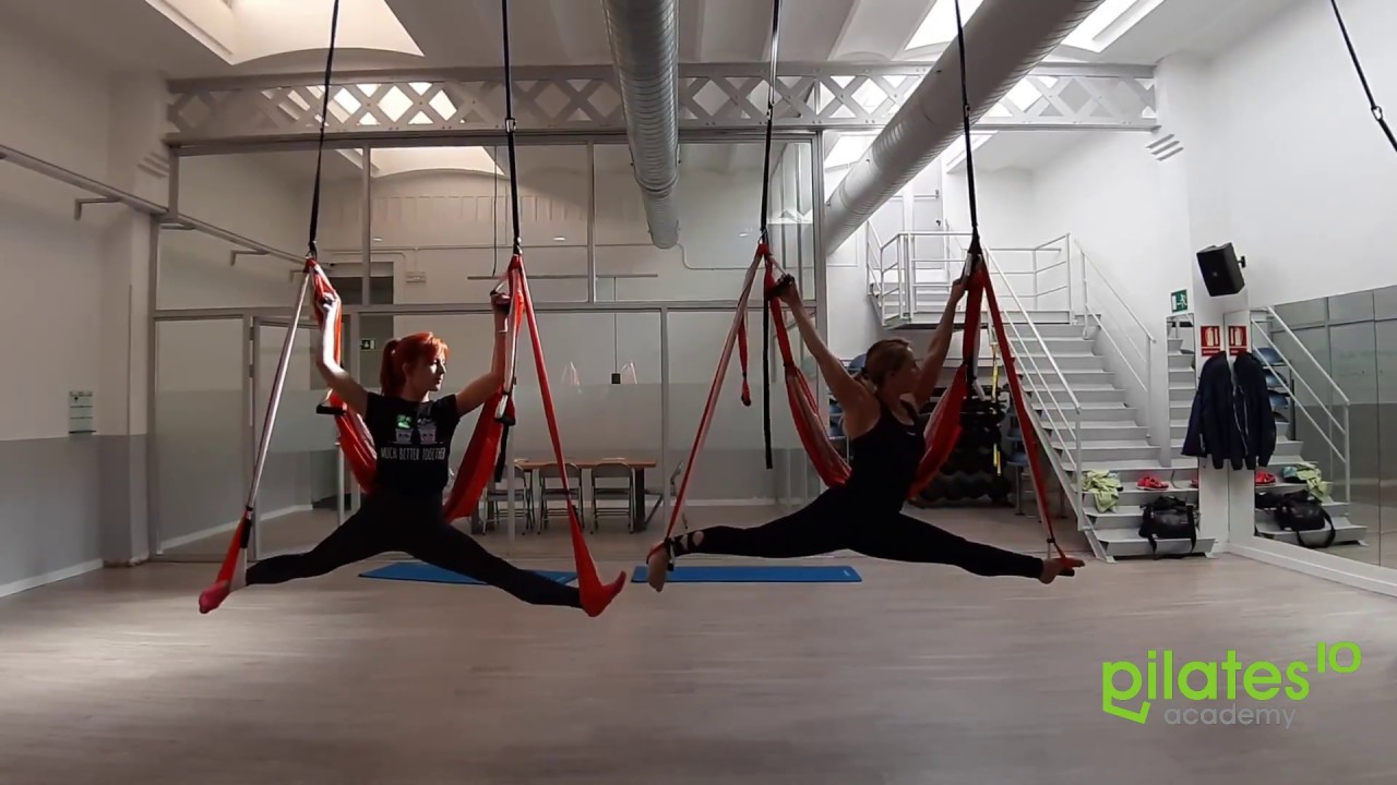 Secuencia Fly Pilates (ejercicios en suspensión)