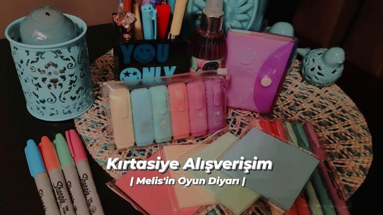 Kırtasiye Alışverişim  |Melis'in Oyun Diyarı|