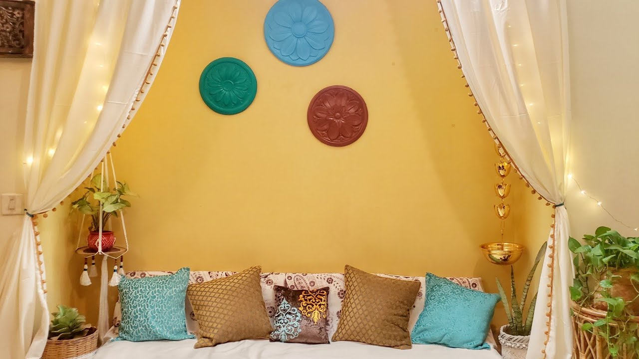 Setting Up My Reading Corner | Floor Seating For Living Room