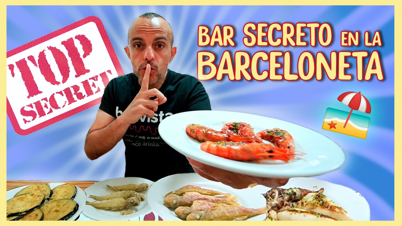 🤫 Bar SECRETO en la BARCELONETA 🦐 Marisco y pescado a buen precio... ¿ME GUSTÓ?