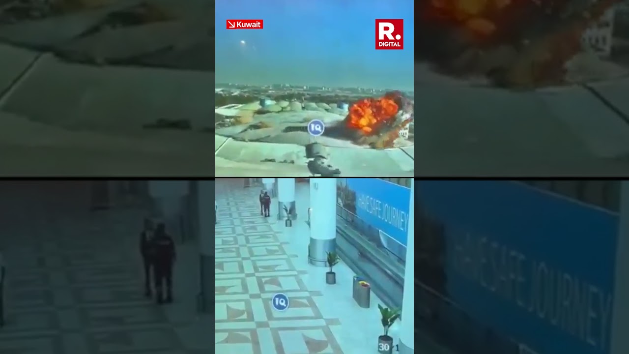 Kuwait Releases Footage Of Iran's Drone Attack On Airport That Killed Several, Including One Indian