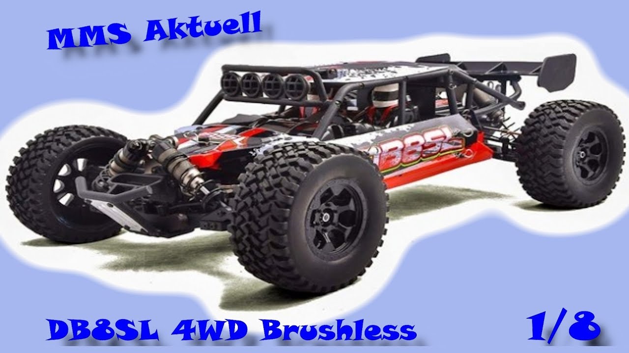 Der Brushless 1/8 4WD Desert Buggy DB8SL von Hobbytech