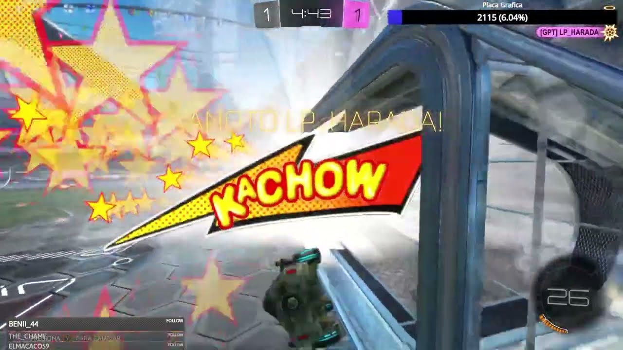Cada partida mas perdido || Rocket League #2