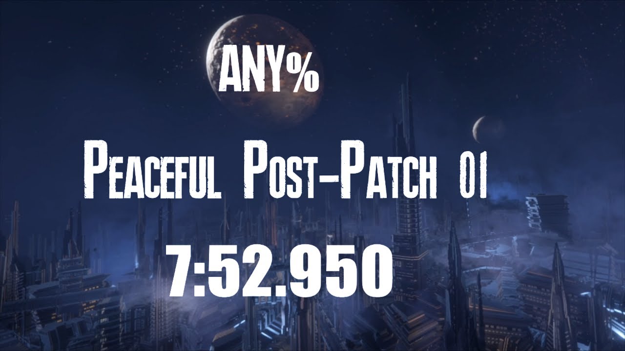 Sotf Speedrun any% Post-Patch 01 Peaceful 7:52.950