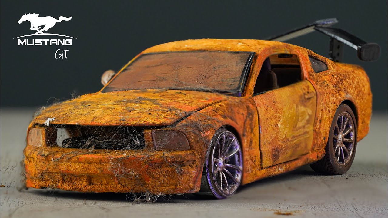 Restoration Abandoned FORD Mustang GT